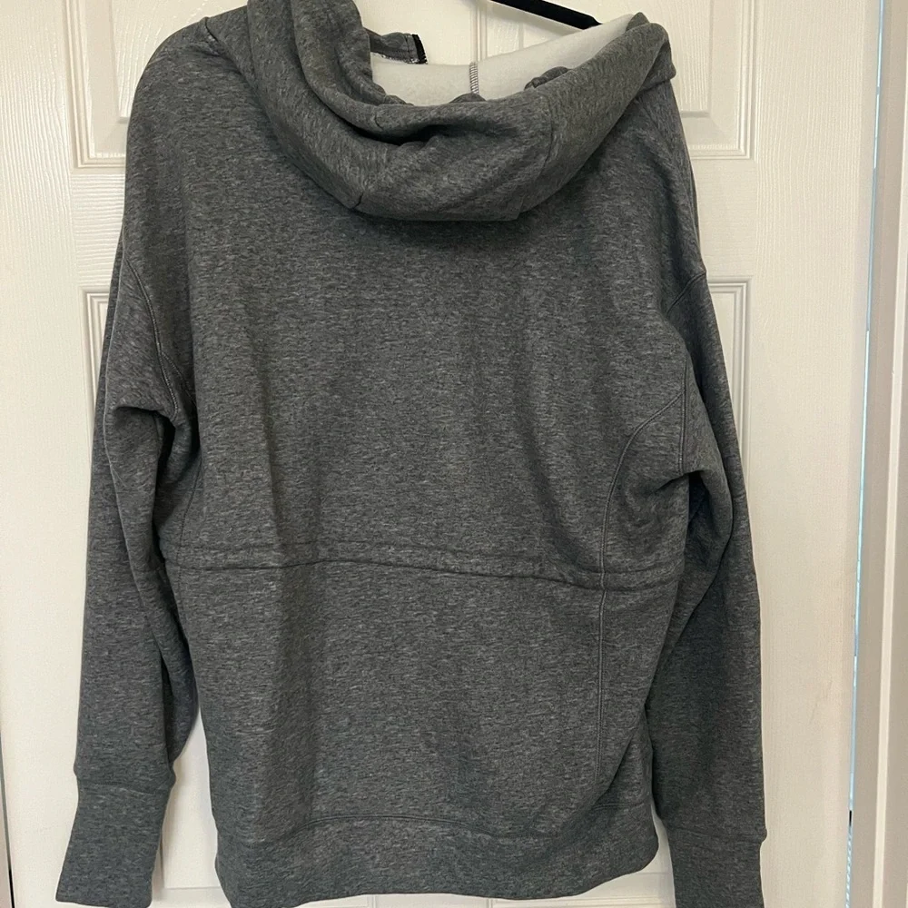 Fabletics Charcoal Zip-Up Hoodie